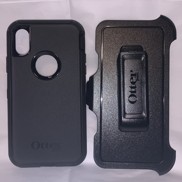 OtterBox NWOB Defender Series Pro Case & Holster Belt Clip for Apple iPhone X-XS - Picture 2 of 4